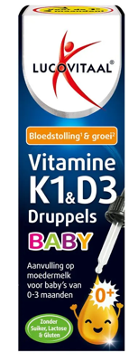 Lucovitaal Vitamine K1 + D3 Baby Druppels