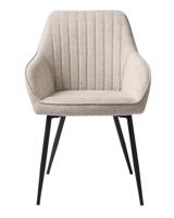 Nordic Home Issy armstoel - donkergrijs - thumbnail