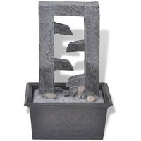 Binnenfontein met LED-licht polyresin - thumbnail