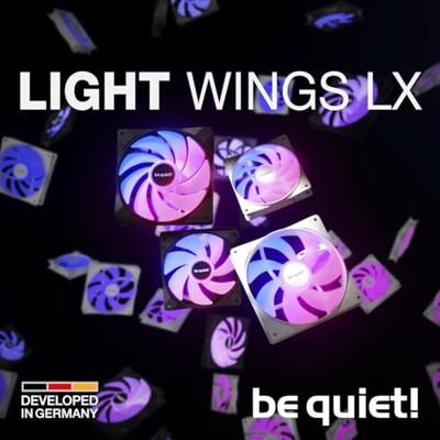 Be quiet! LIGHT WINGS LX 140mm PWM Triple-Pack Be quiet! LIGHT WINGS LX 140mm PWM Triple-Pack