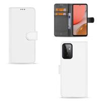 Samsung Galaxy A72 | Book Cover | Wit met Pasjeshouder - thumbnail