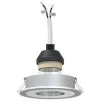 VidaXL Spotje 6 pcs zilver 9 x 9 x 2 cm aluminium - thumbnail