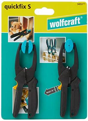 Wolfcraft Quickfix S | Mini-snelklemtang | 2 stuks - 3453000