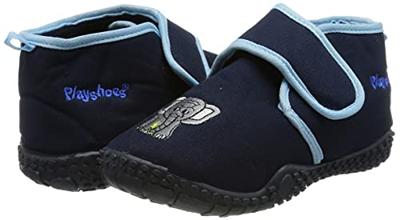 Playshoes pantoffels marine olifant Maat