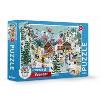 Rebo puzzel 48 stukjes - Cas & Cato Wint - thumbnail