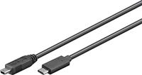 goobay USB-C 2.0 naar Mini USB-B 2.0 adapter - thumbnail