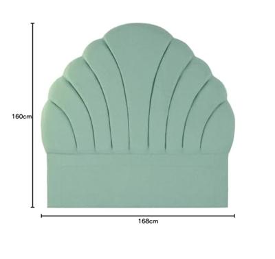 Hoofdbord DKD Home Decor Groen Hout MDF 157 x 8 x 160 cm 168 x 10 x 160 cm