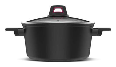 Kookpot met Deksel Taurus KCK4024 Zwart 4,5 L