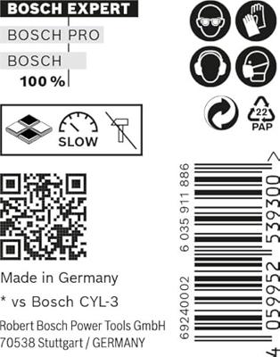 Bosch Accessoires Expert MultiConstruction CYL-9 boor 4 x 40 x 75 mm, d 4 mm - 1 stuk(s) - 2608900637
