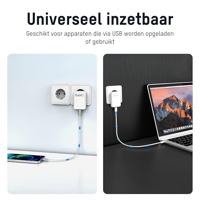 Ansmann USB-C Wandlader 130PD USB-oplader 30 kW 1x USB-C PPS, Quick Charge 3.0, USB PD 3.0 Wit Binnen Snellader, Zonder kabel - thumbnail