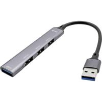 i-tec I-TEC USB 3.0 Metal HUB 4 Port passive USB-combi-hub Meerdere kleuren - thumbnail