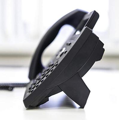 Snom D345 IP-telefoon, SIP bureautelefoon (hoge resolutie display, configureerbare 12 SIP identiteiten, 12 (48), zelfs belettering, multi-gekleurde LED-knoppen), zwart, 00004260