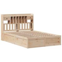 Bedframe zonder matras massief grenenhout 140x200 cm - thumbnail