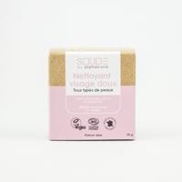 Alphanova Solide Cleansing bar bio gezicht alle huidtype 75 Gram - thumbnail
