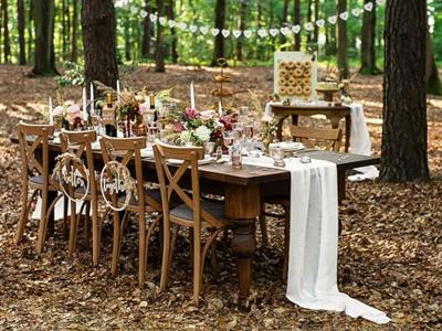 PartyDeko Houten Donut Wall