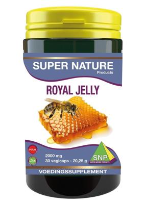SNP Royal jelly 2000 mg puur 30 Vegetarische capsules