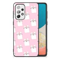 Samsung Galaxy A73 Dierenprint Telefoonhoesje Sleeping Cats - thumbnail