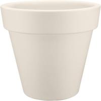 Pure round 60cm linnen wit bloempot elho - Elho - thumbnail