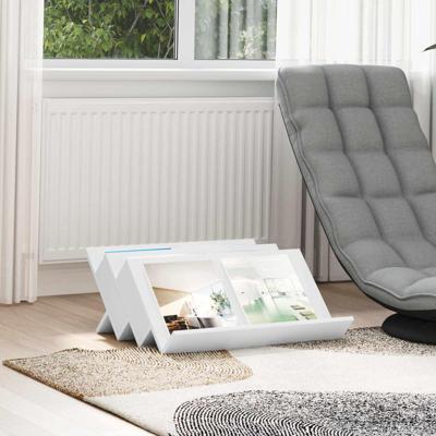 Bijzetkast met plank Wit 65 x 57,5 x 42 cm Bewerkt hout Bijzetkast met plank Wit 65 x 57,5 x 42 cm Bewerkt hout