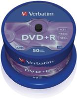 Verbatim DVD onbewerkt Spindel. 50 Stuk Niet-specified. - thumbnail