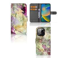 Hoesje iPhone 14 Pro Letter Painting - thumbnail