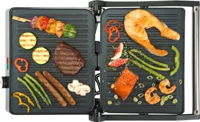 Bourgini Classic Contactgrill RVS/Zwart - thumbnail