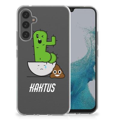 Samsung Galaxy A34 Telefoonhoesje met Naam Cactus Poo Samsung Galaxy A34 Telefoonhoesje met Naam Cactus Poo