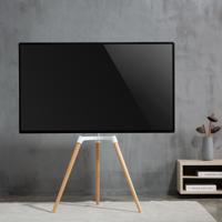 Nedis TV Vloerstandaard | 50-65 " | Aluminium / Wit | 1 stuks - TVSM7060WT TVSM7060WT - thumbnail