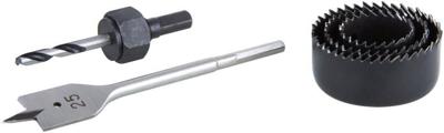 Wolfcraft Gatzaag-Set | Ø35, 48, 59 + Ø25 FFB | 1 set - 8915000