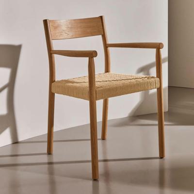 Kave Home Eetkamerstoel 'Yalia' Eikenhout, kleur Naturel Kave Home Eetkamerstoel 'Yalia' Eikenhout, kleur Naturel