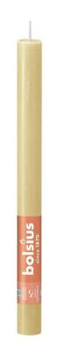 Bolsius huishoudkaars rustiek 27 cm oat beige