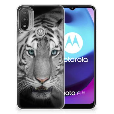 Motorola Moto E20 | E40 | TPU Hoesje | Tijger