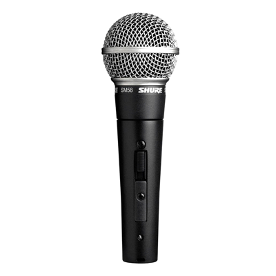 Shure SM58SE - dynamische cardioïde microfoon voor zang met schakelaar