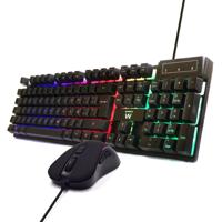 Toetsenbord en muis Ewent PL3201 Zwart Qwerty Spaans QWERTY - thumbnail