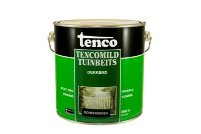 Dekkend donkergroen 2,5l tencomild verf/beits Tenco - Tenco Dekkend donkergroen 2,5l tencomild verf/beits Tenco - Tenco