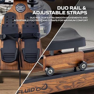 Fluid Rower Viking 3 XL roeitrainer - thumbnail