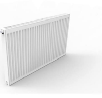 Stelrad Novello ECO paneelradiator 90x60cm type 22 1332watt 4 aansluitingen Staal Wit glans 0292092206 - thumbnail