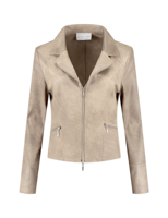 Helena Hart 7288 Zipper Biker Blazers Zand - thumbnail