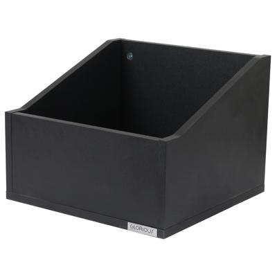 Glorious Record Box Advanced 110 platenbak voor vinyl zwart