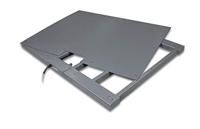 Kern KFP 600V20NM Weegbrug van stalen traanplaat met antislip, gelakt, met IP67 Kalibratie Fabrieksstandaard (zonder certificaat) - thumbnail