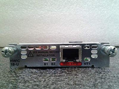 Cisco 1-poorts ISDN BRI U-interfacekaart met hoge snelheid WAN-interface