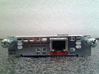 Cisco 1-poorts ISDN BRI U-interfacekaart met hoge snelheid WAN-interface - thumbnail