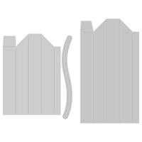 Sizzix • thinlits die set nr2 shadow box frames 3pieces - thumbnail