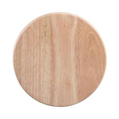 Kaasplank - LIVOO - MEN28 - Rubberhout - Draaiplateau - Met 4 bestekdelen