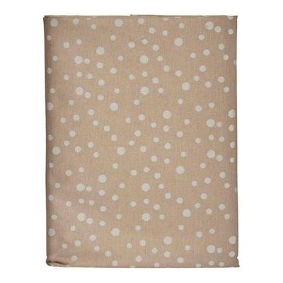 Tafelkleed Jacquard Schoonheidsvlekjes Beige (140 x 180 cm)