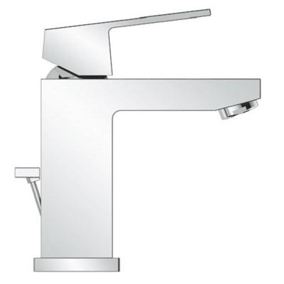 Grohe Eurocube Wastafelkraan Met Waste En 28 mm Es Cartouche Chroom - thumbnail