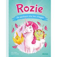 Deltas Boek Rozie de Eenhoorn die kan Vliegen - thumbnail