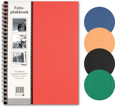 Fotoplakboek papyrus traditioneel 330x230mm 24 vel