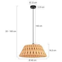 Steinhauer Beuken hanglampMaze Ø 46cm - 3490E - thumbnail