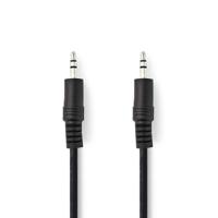 Stereo-Audiokabel | 3,5 mm Male - 3,5 mm Male | 2,0 m | Zwart - thumbnail
